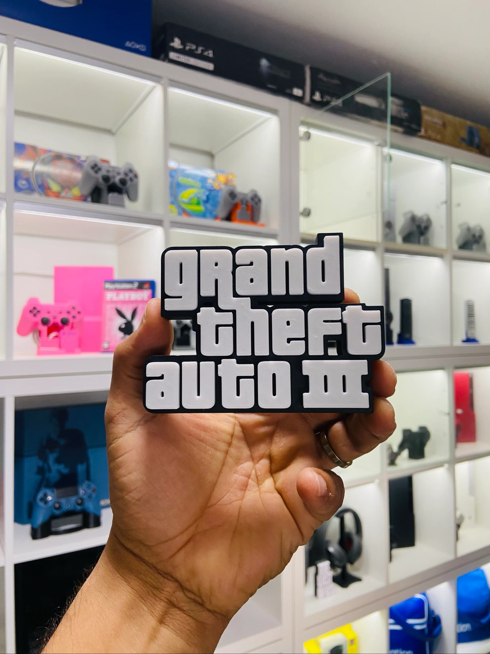 GTA 3 - Placa Decorativa de Mesa
